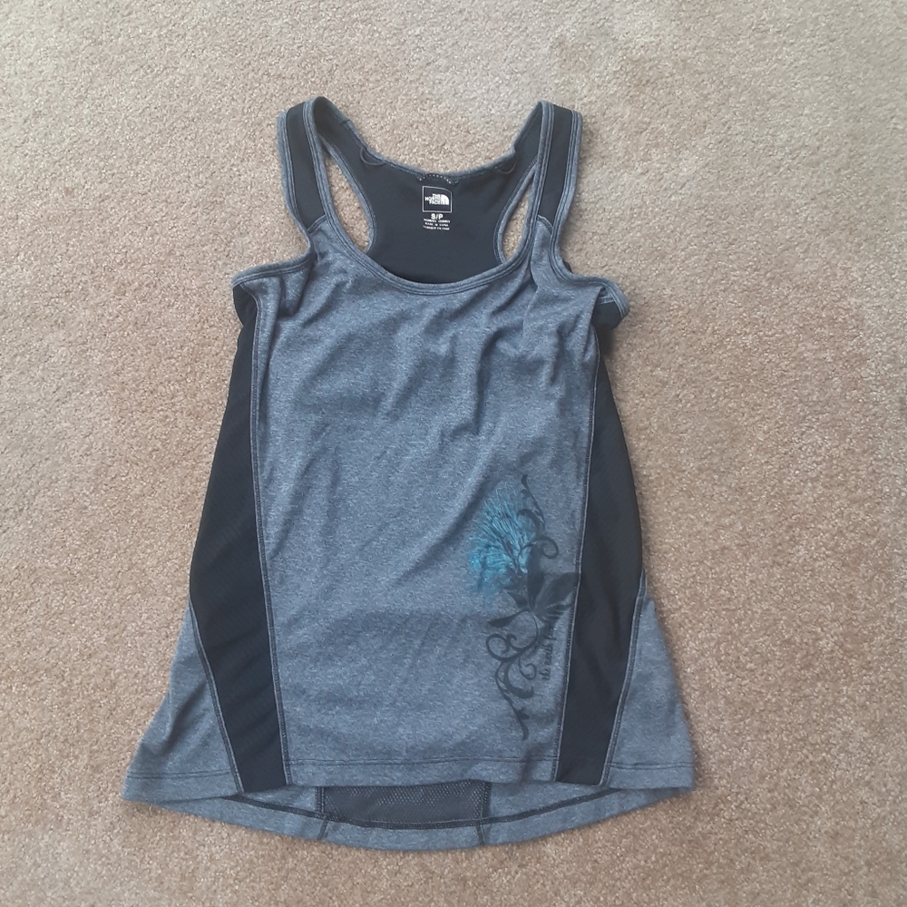 The North Face Bike/Multisport "Tankini" Top, Shelf Bra, Rear Zip Cargo Pocket